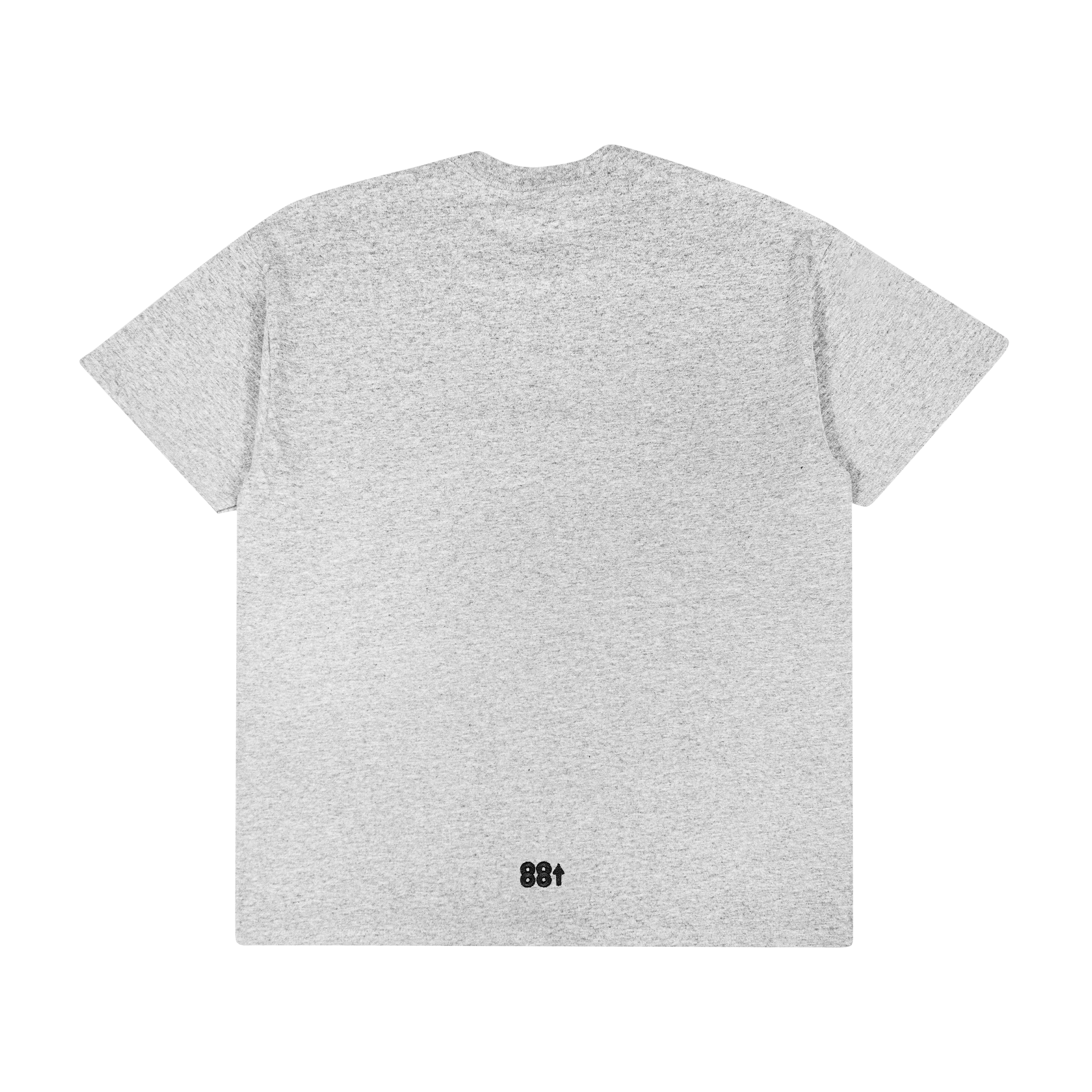 88CORE Puff Print Tee - Heather Grey