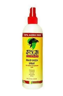 African Essence Braid Sheen Spray 12oz