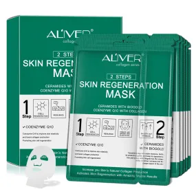 Aliver Skin Regeneration Brightening Anti-Aging Anti-Wrinkle Face Mask(5 Pac)