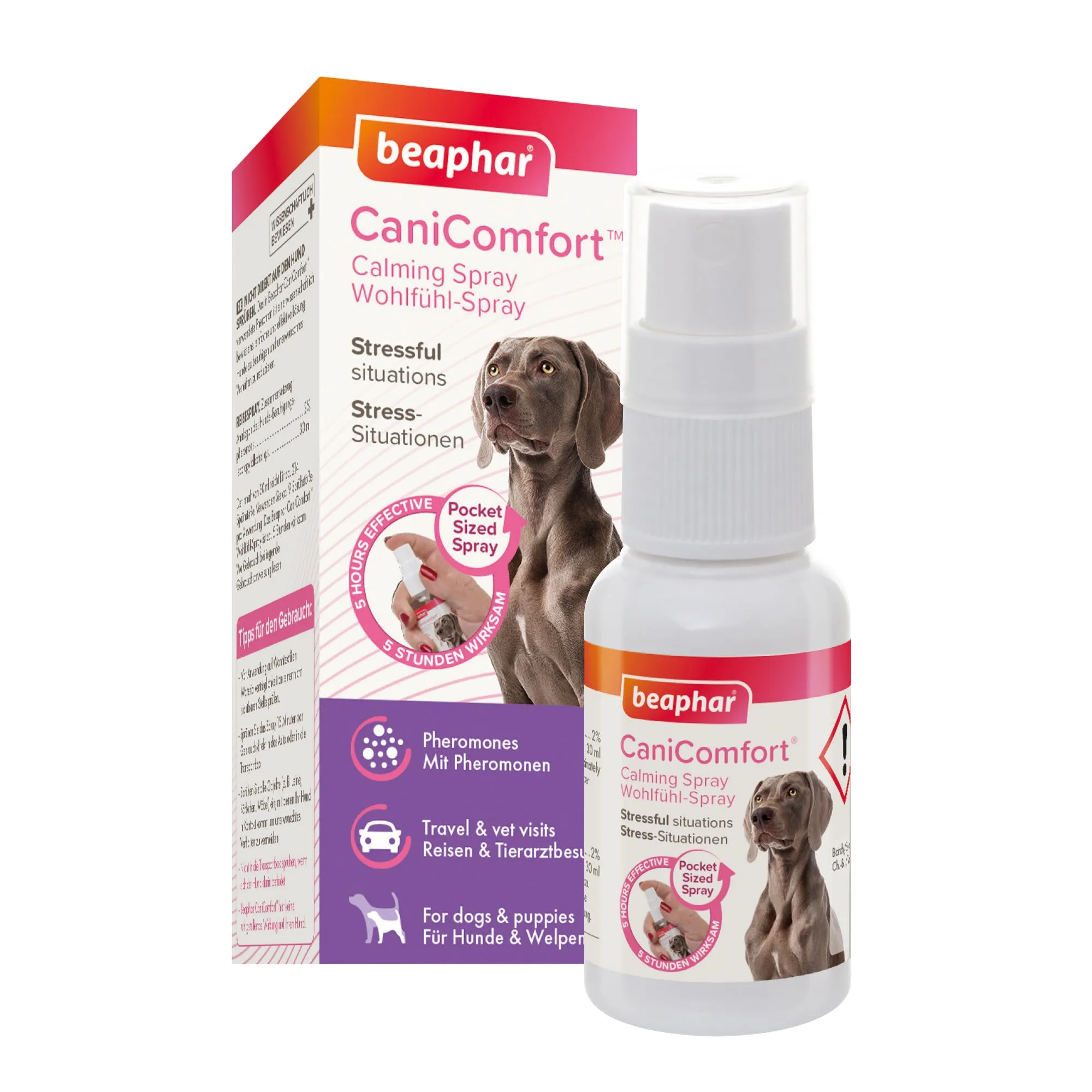 Beaphar Canicomfort Dog Calming Spray 30ml