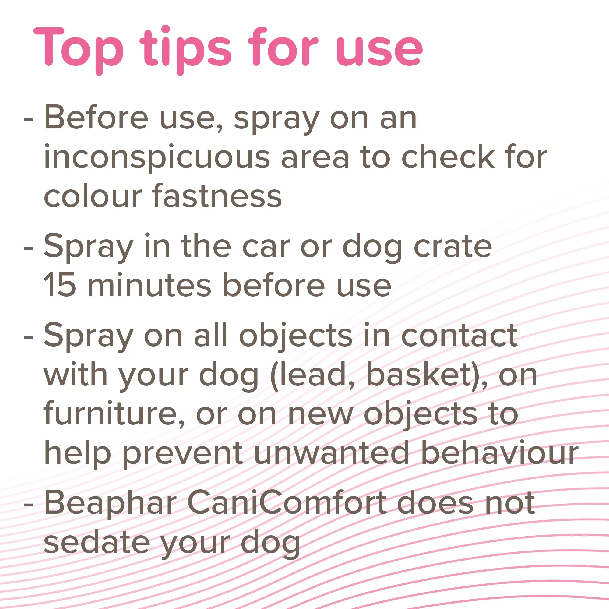 Beaphar Canicomfort Dog Calming Spray 30ml