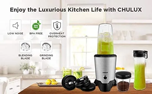 Blender for Shakes and Smoothies, 1000W High Speed Bullet Blender