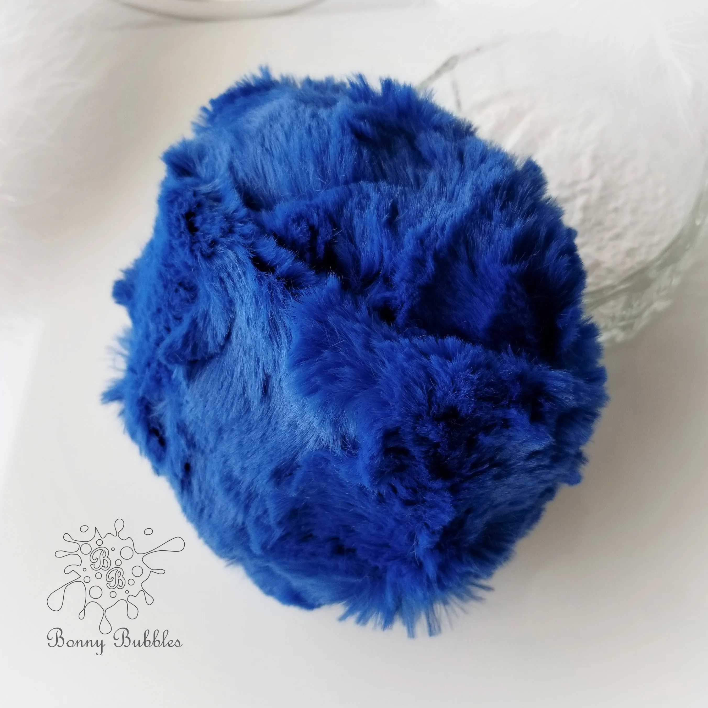 Blue - Powder Puff, 5 inch size