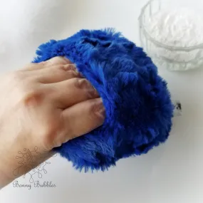 Blue - Powder Puff, 5 inch size