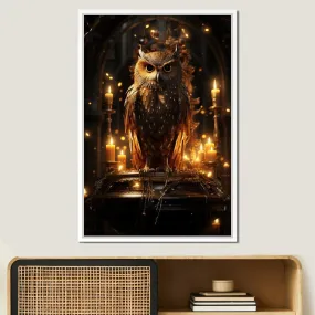 Candlelit Owl