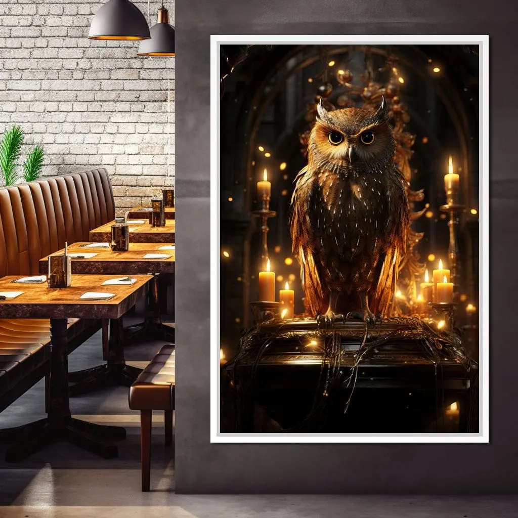 Candlelit Owl
