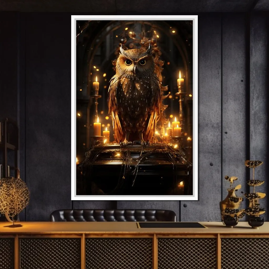 Candlelit Owl