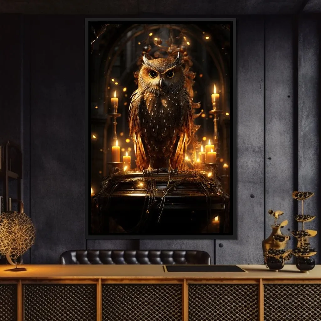 Candlelit Owl