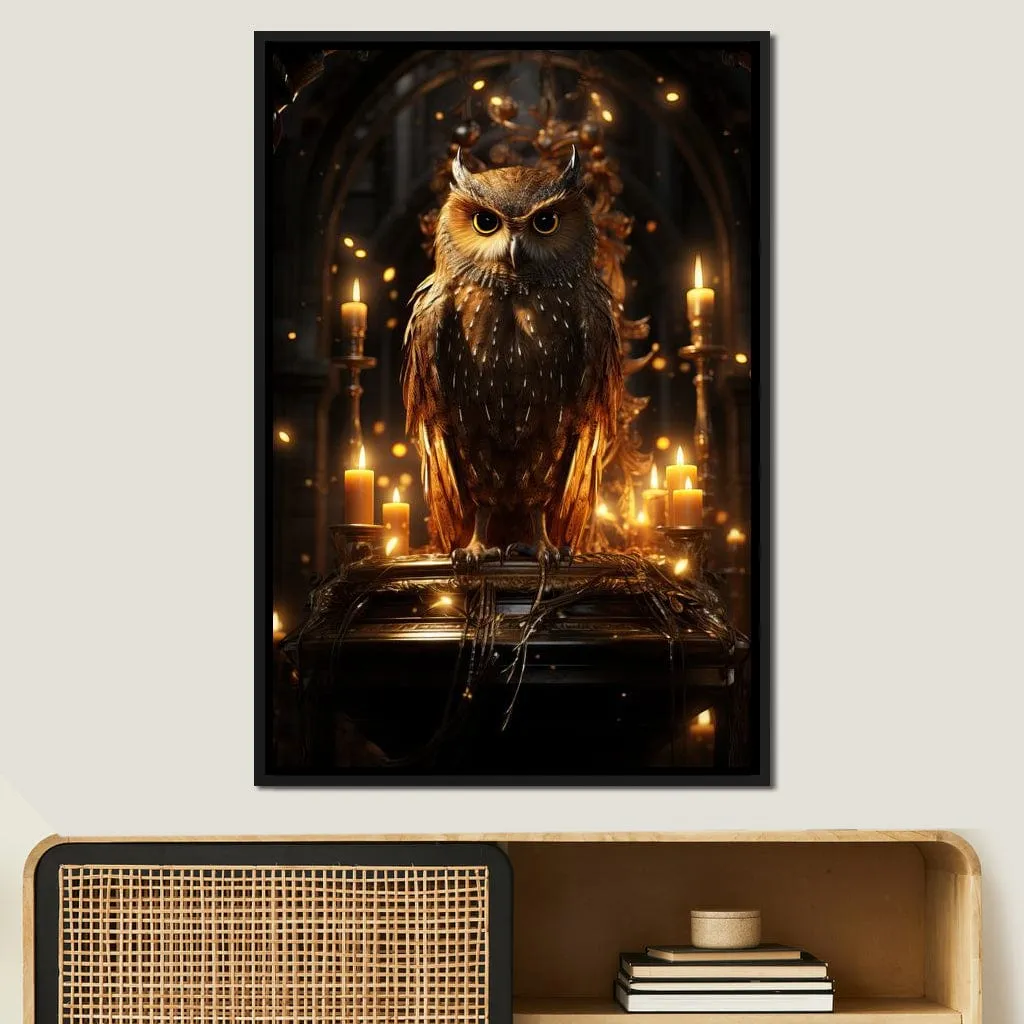 Candlelit Owl