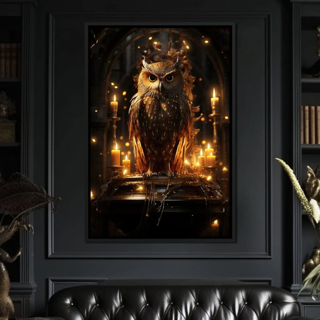 Candlelit Owl