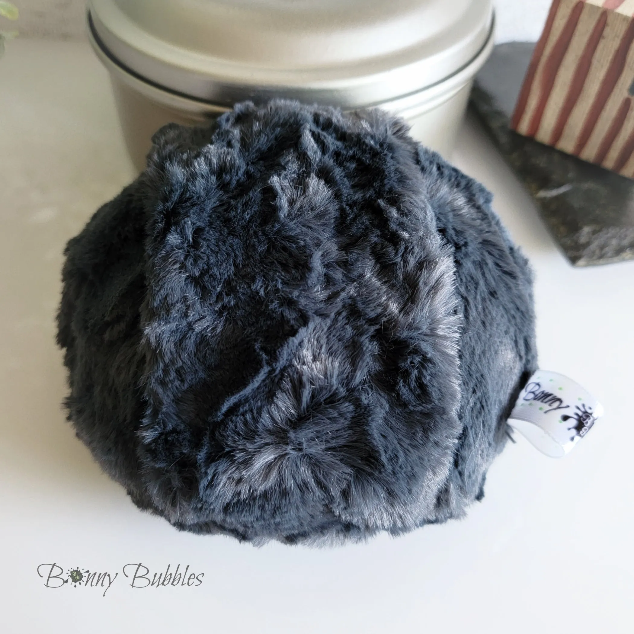 DARK GRAY - Powder Duster, 5 inch