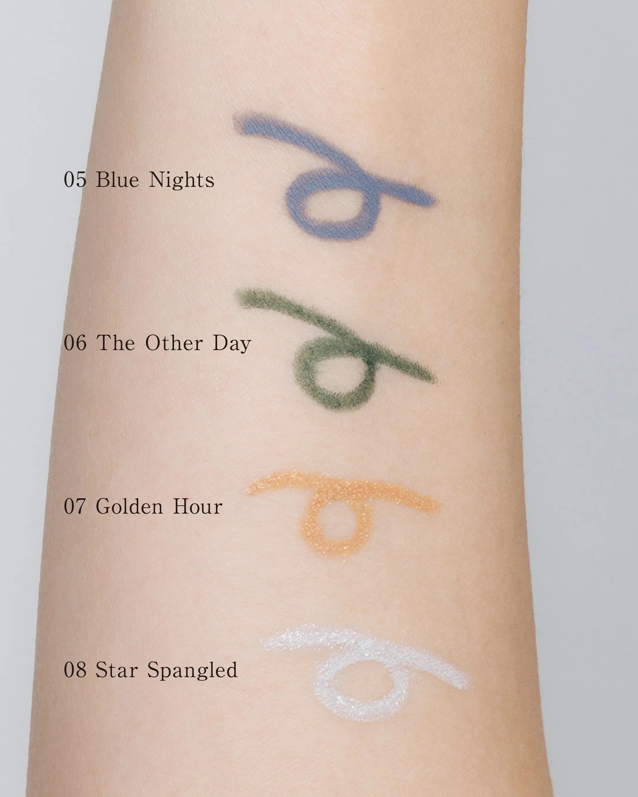DIDION スムース カラー アイライナー . 08 Star Spangled