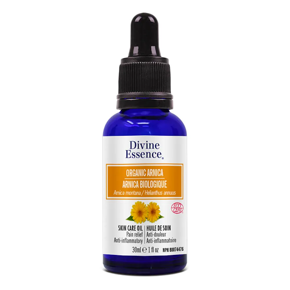 Divine essence - organic arnica skin care oil