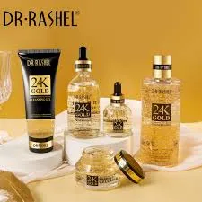 Dr.Rashel 5 PC Set 24K Gold radiance & anti- aging skin care series DRL- 1555