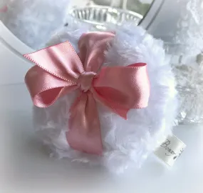 DUSTY ROSE - Powder Puff, 4 inch