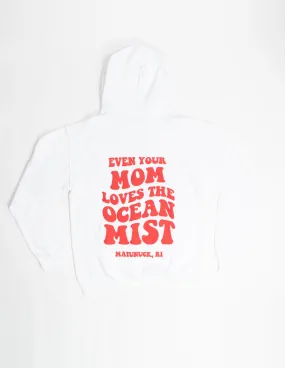 Even Your Mom Loves the Mist Hoodie - WHITE