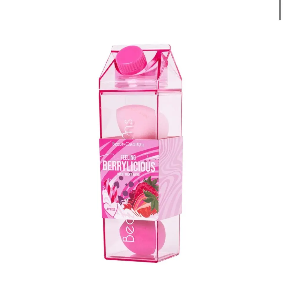 Face- Beauty Creations Milk Containers Sponge Cup Feeling Berrylicious BSM-FB (6pc bundle, $5.50 each)