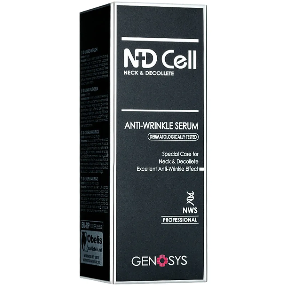 Genosys ND Cell Anti-Wrinkle Serum - Сироватка проти зморшок в області декольте та шиї