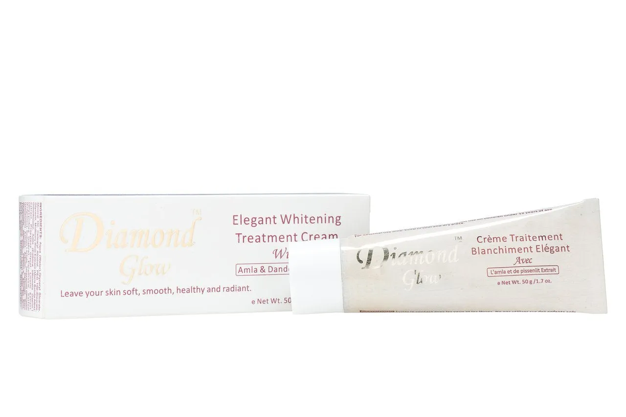 GLOW - Diamond Glow Elegant Whitening Treatment Cream With Amla & Dandelion Extract