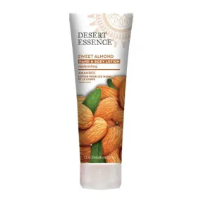 Hand & Body Lotion Sweet  Almond, 8 Oz By Desert Essence