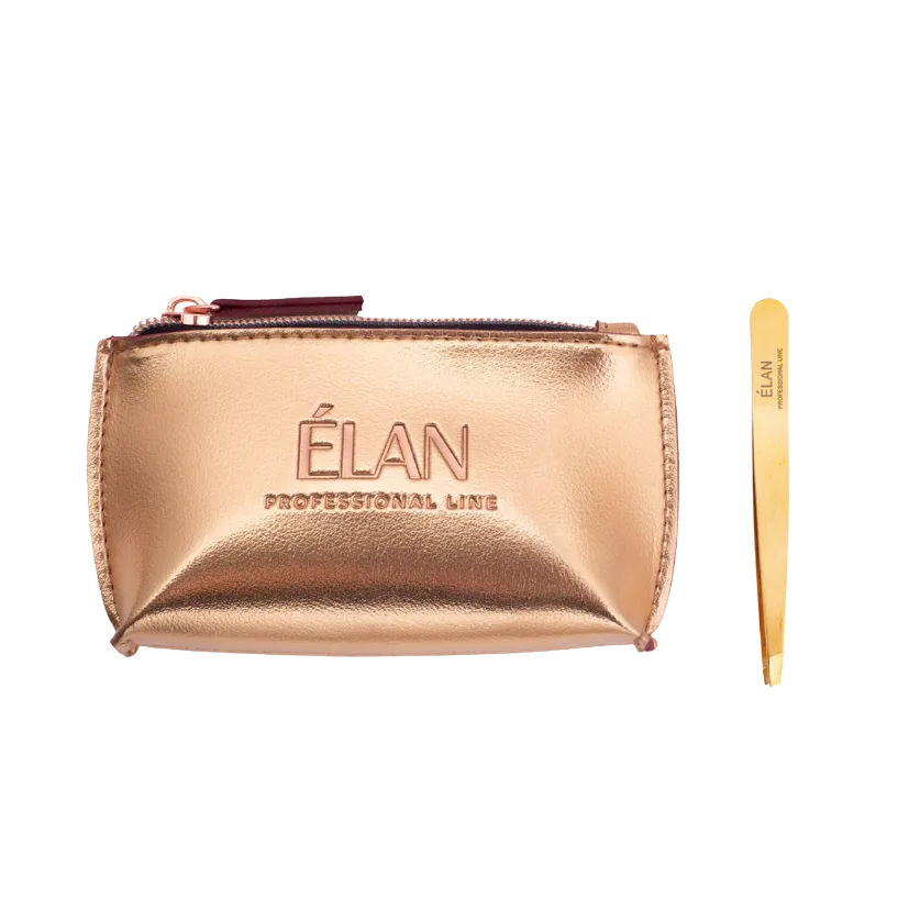 ÉLAN - Professional Eyebrow Gold Tweezer