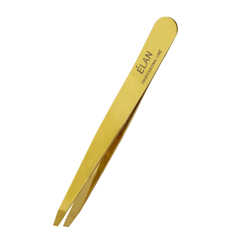 ÉLAN - Professional Eyebrow Gold Tweezer