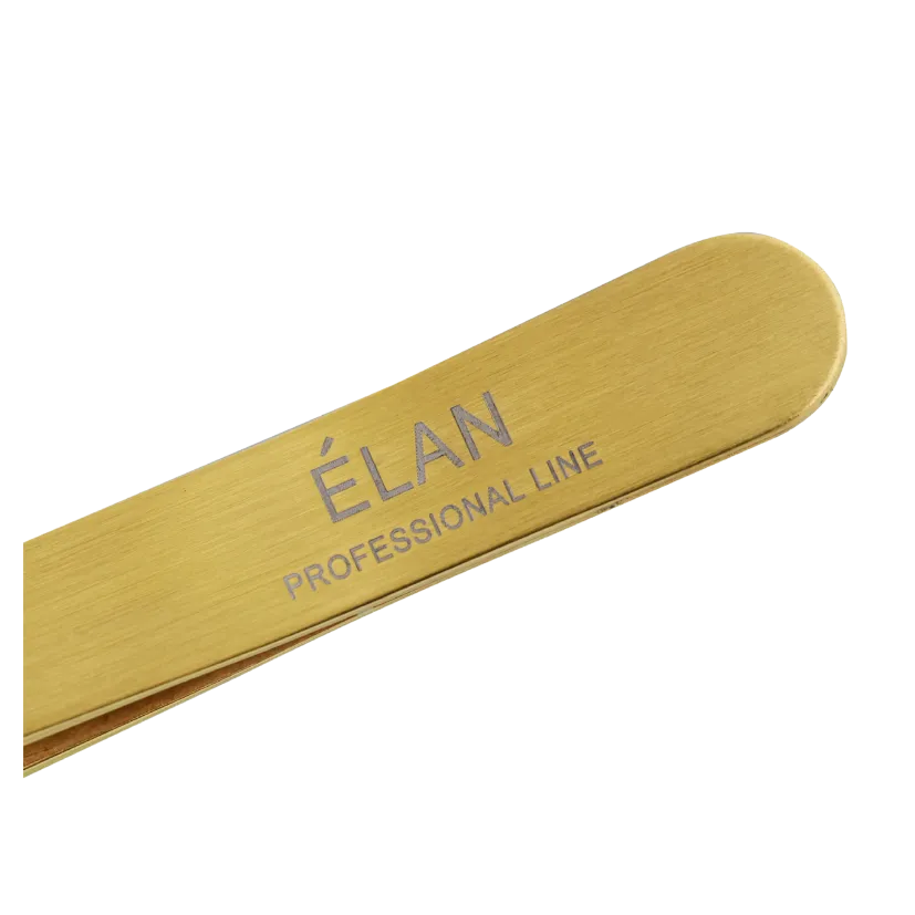 ÉLAN - Professional Eyebrow Gold Tweezer