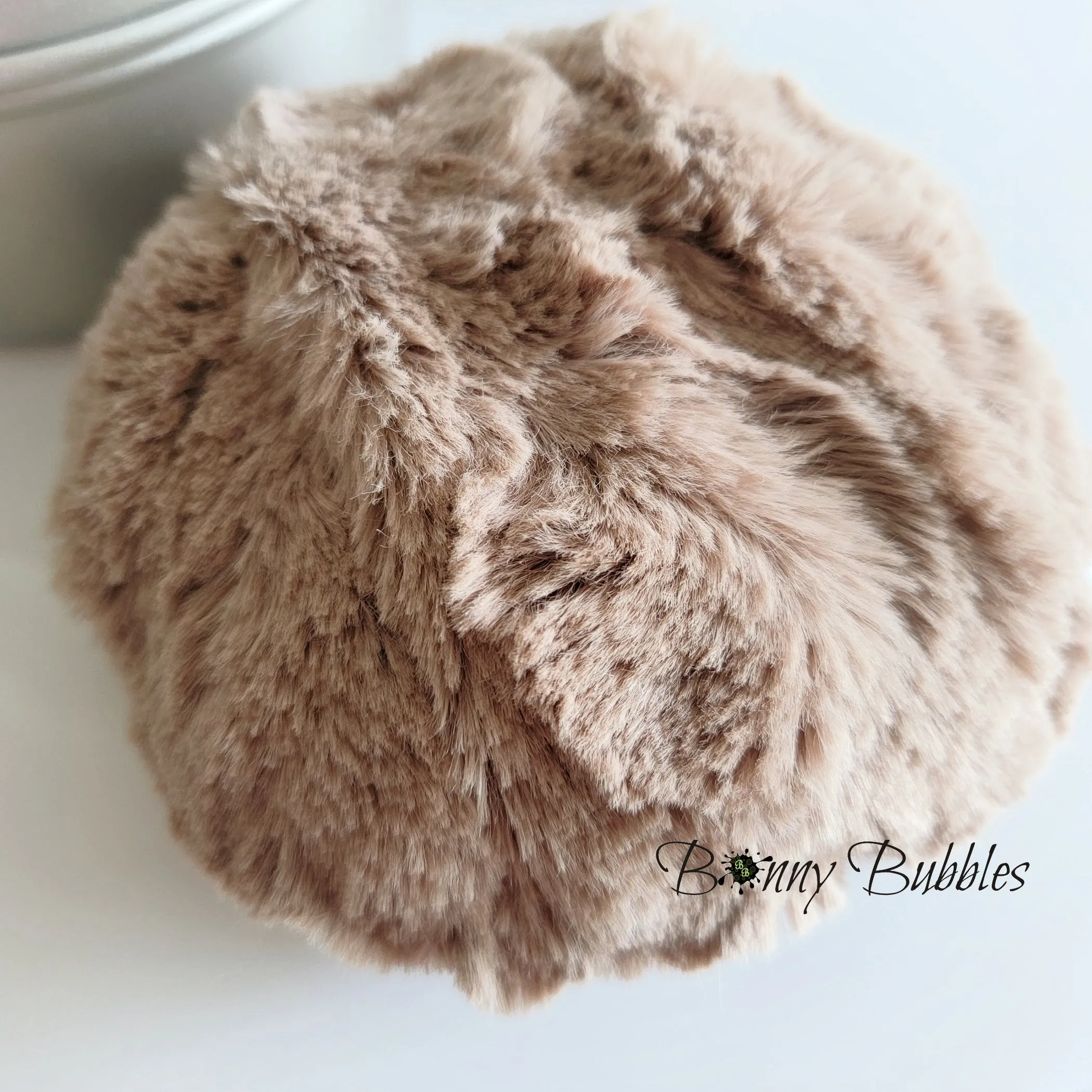 LIGHT BROWN - Powder Duster, 5 inch