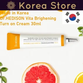 Made in Korea Dr.HEDISON Vita Brighening Turn on Cream 30ml 2 1