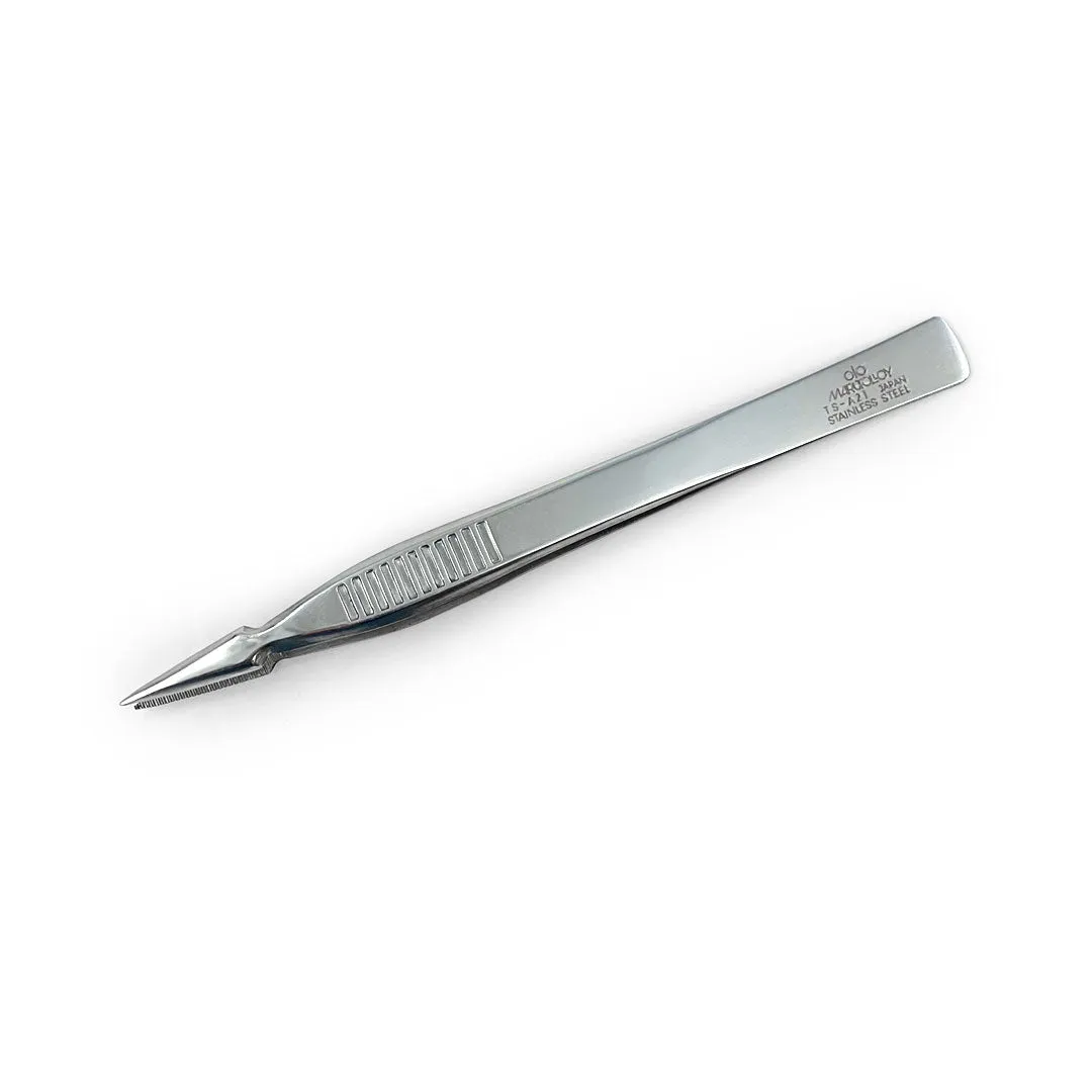 Marutolloy Stainless Steel Fish Bone Tweezers 4.9" (125mm)