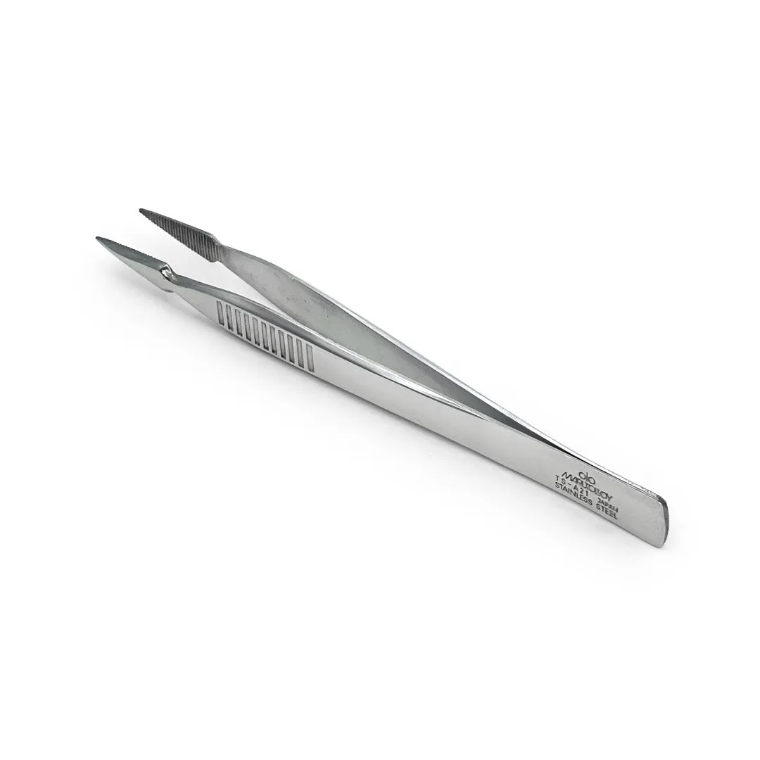 Marutolloy Stainless Steel Fish Bone Tweezers 4.9" (125mm)