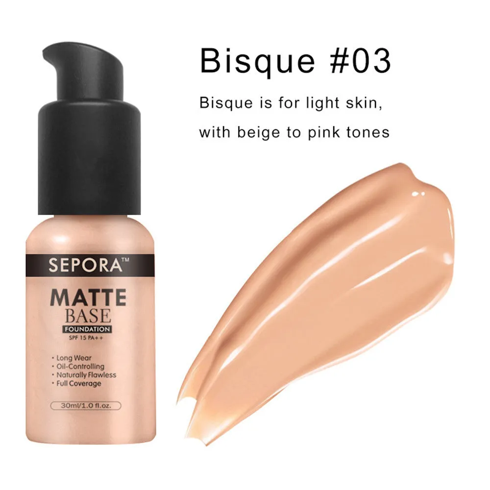 Matte Liquid Foundation Oil Control Cream