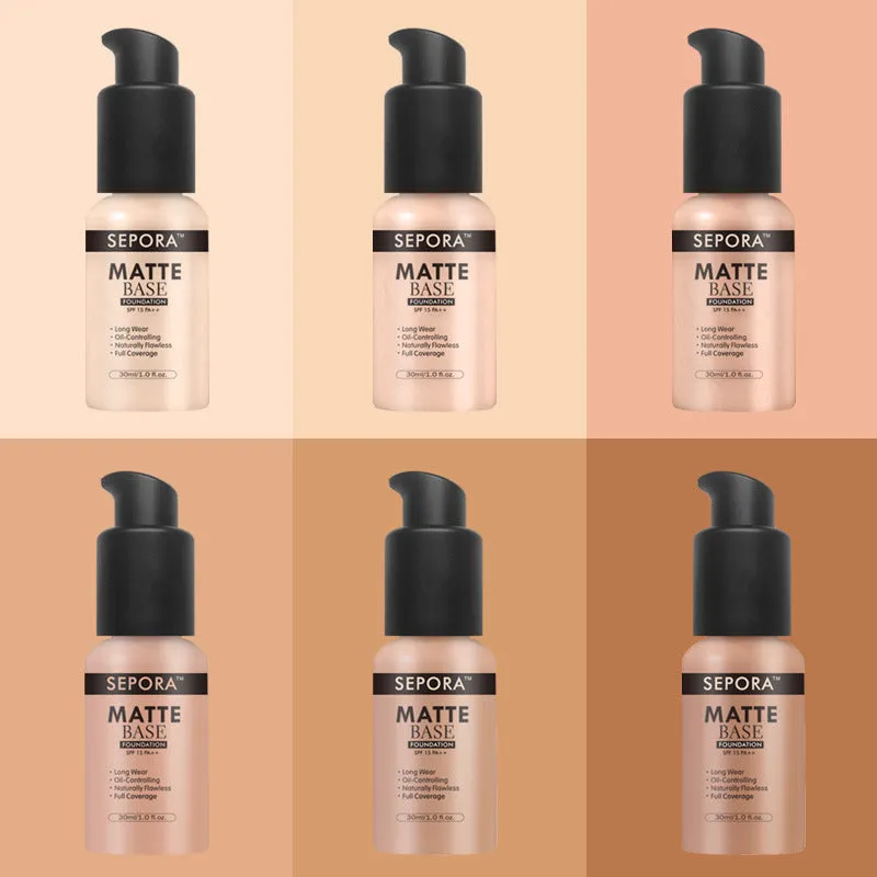 Matte Liquid Foundation Oil Control Cream