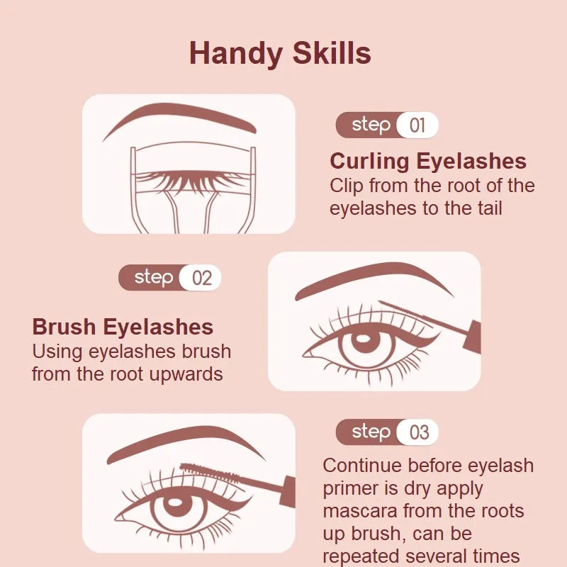 MLEN DIARY Waterproof Dou Mascara 米兰日记双头睫毛膏防水不易晕染