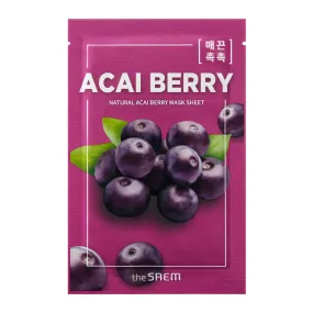 Natural Acai Berry Mask Sheet
