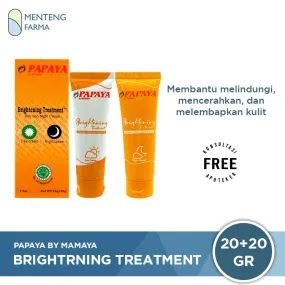 Papaya By Mamaya Brightening Treatment Cream