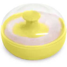 Pigeon Powder Case w/Puff - Yellow