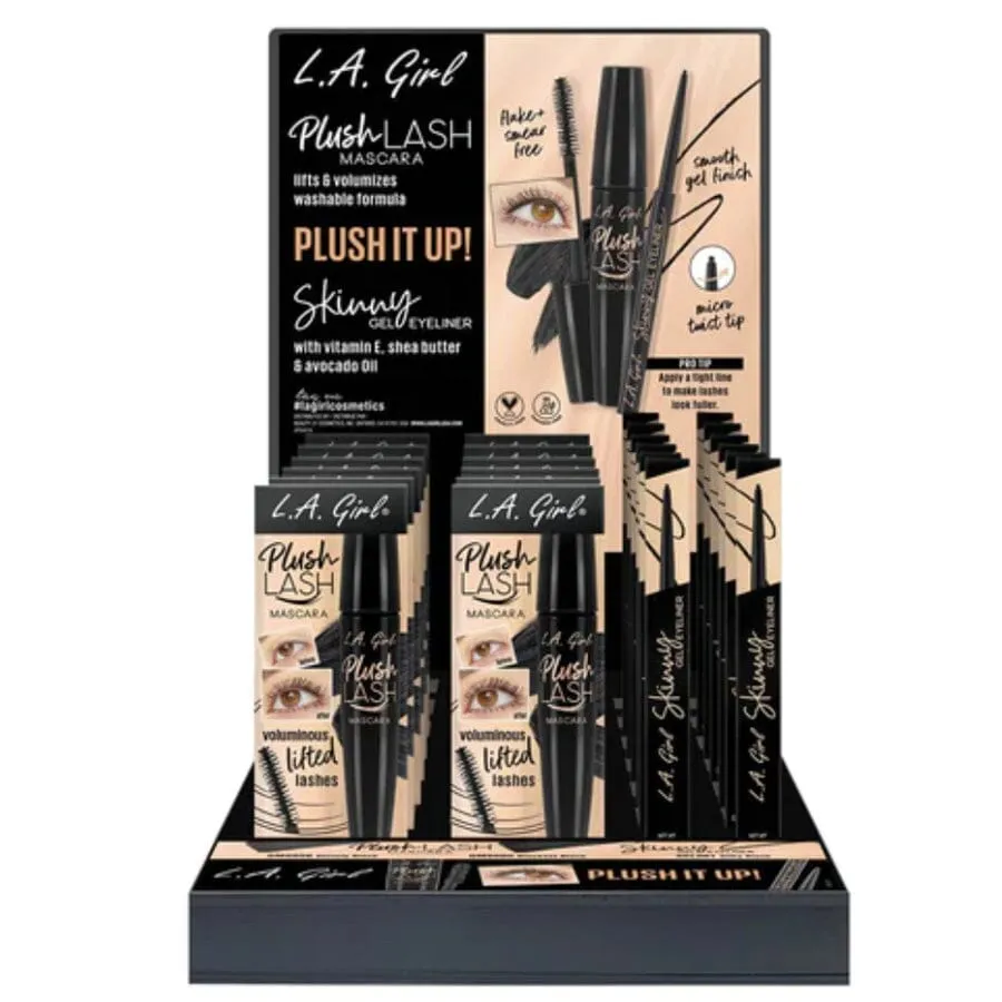 Plush Lash Mascara& Gel Liner Display Set (24 units)
