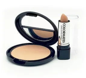 Pressed Powder & Concealer - Creme Beige