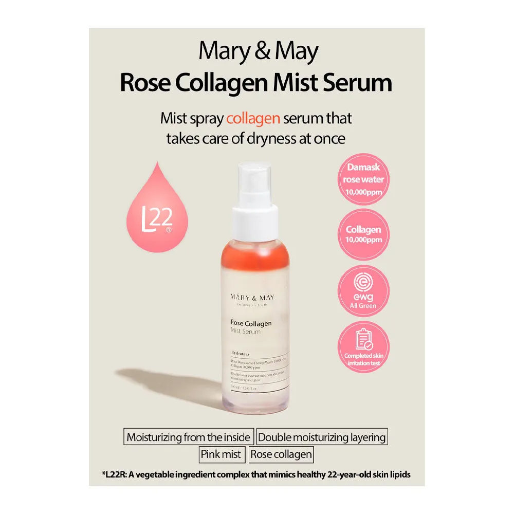 Rose Collagen Mist Serum