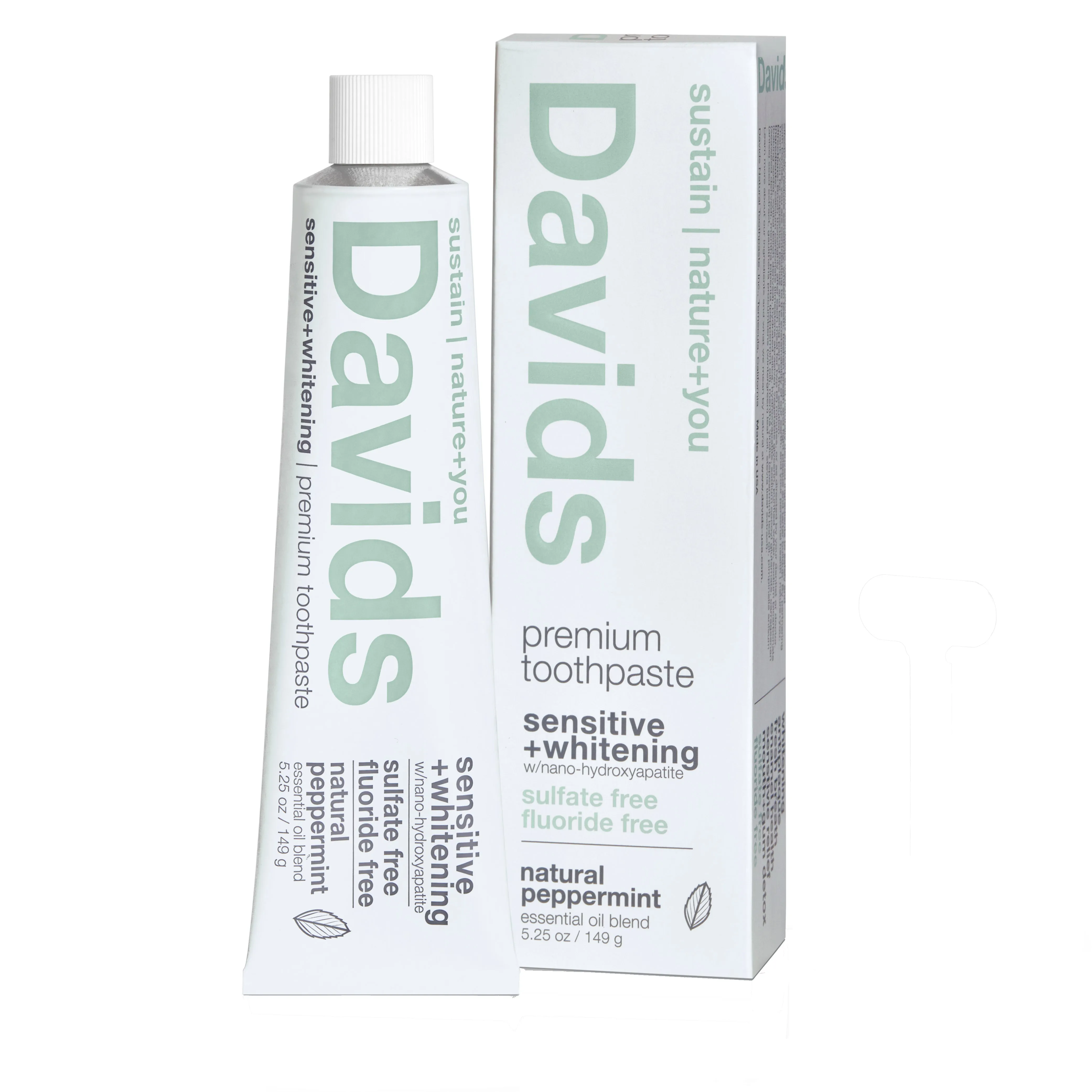 sensitive whitening nano-hydroxyapatite toothpaste