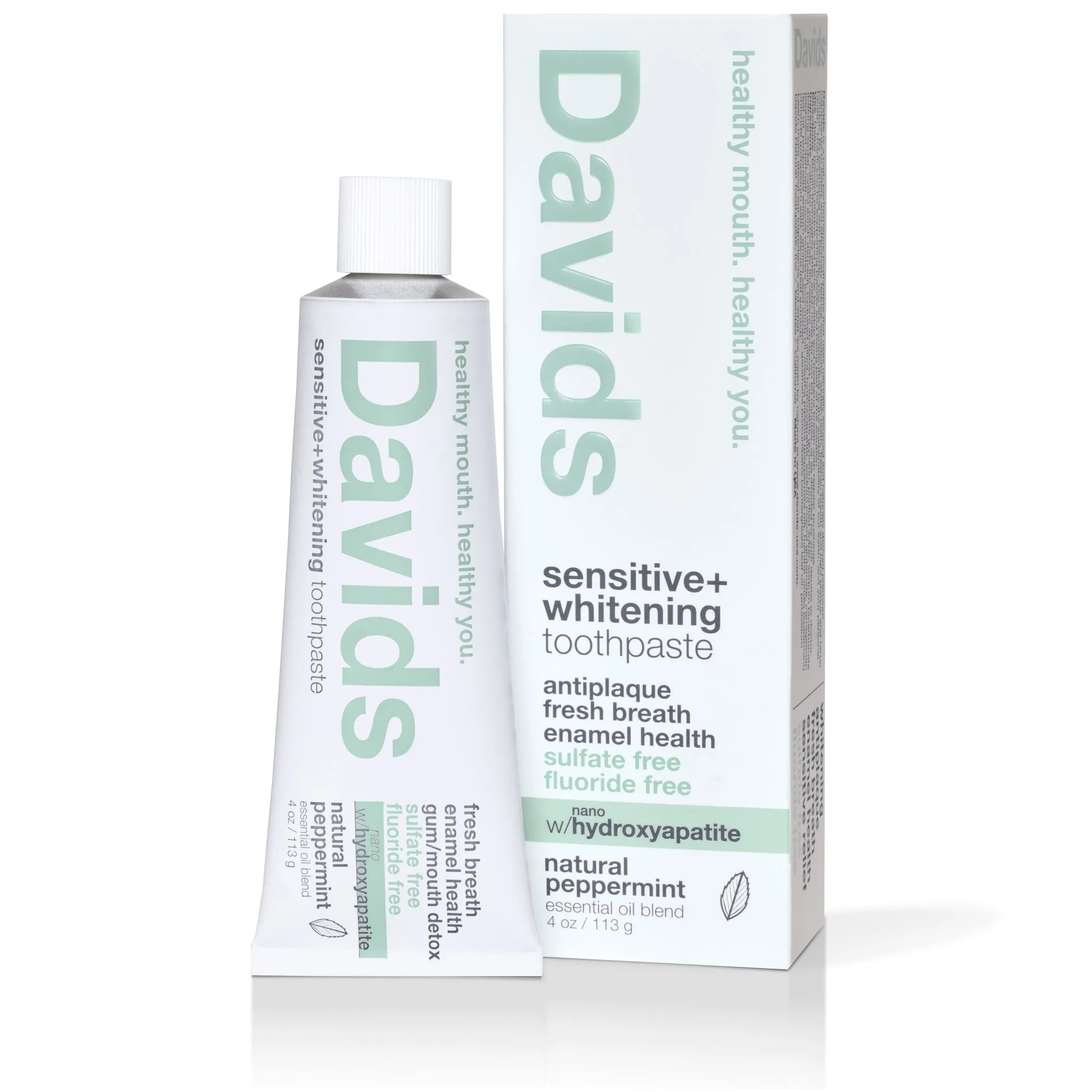 sensitive whitening nano-hydroxyapatite toothpaste