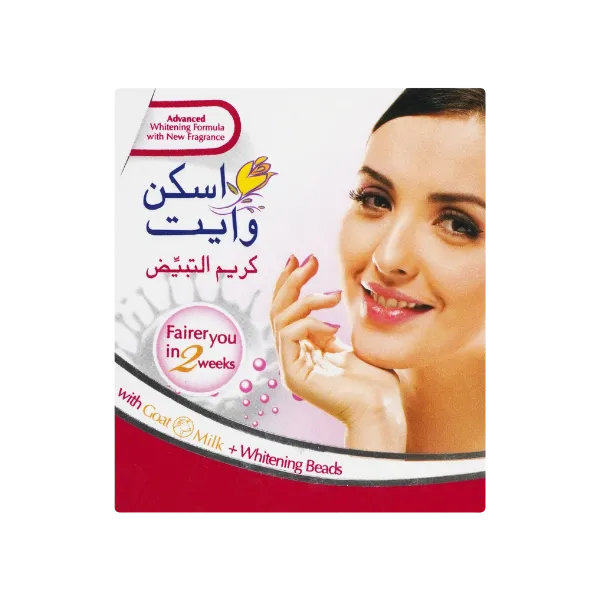 Skin White Whitening Cream With Goat Milk   Whitening Beads 91gm