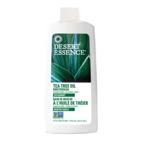 Tea Tree Oil Mouthwash with Spearmint 16 Oz By Desert Essence