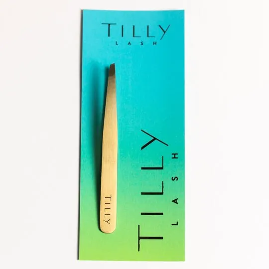 Tilly Lash Gold Tweezer **