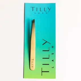 Tilly Lash Gold Tweezer **