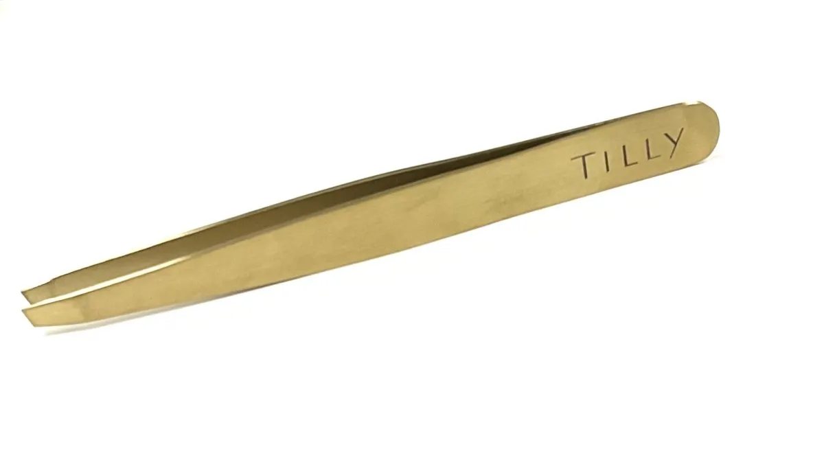 Tilly Lash Gold Tweezer **